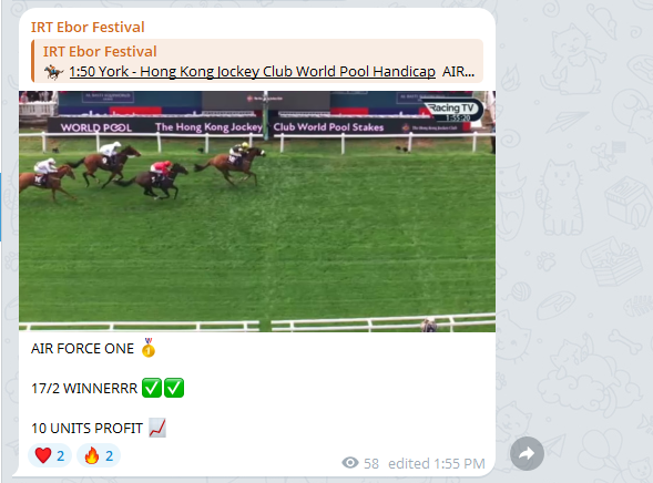 RacingPointTips's tweet photo. 🔥 EBOR FESTIVAL - DAY 1 🔥

💰 25+ UNITS PROFIT

🏇 Air Force One 17/2 🥇
🏇 Haffner 13/8 🥇
🏇 Item 11/1 🥇
🏇 Henley On Thames 11/2 🥇
💥 Baker Blue 22/1 PLACE PROFIT
💥 Manatee Mehmas 10/1 PLACE PROFIT

What a start to Ebor Festival 🔥🏆 https://t.co/zsYAAOZKNy