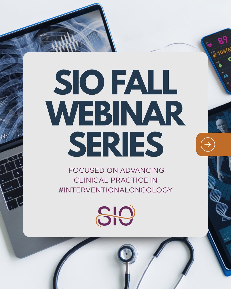SIO_Central's tweet photo. SIO's fall webinar series tackle key challenges in #InterventionalOncology.
 🩺 HCC: combination therapies, treatment sequencing, and multidisciplinary care
 🦴 Bone Club: complication management, neuromonitoring, and procedural safety
 👉 https://t.co/ob5AwMB8pa https://t.co/OpDKH0PIUA