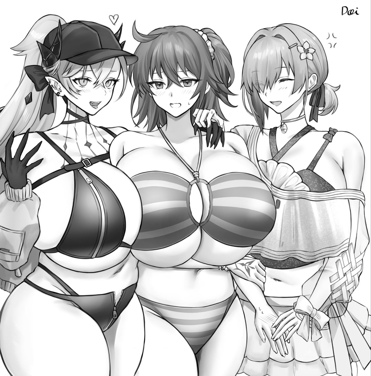 doinakaLB5SGI's tweet photo. リリス→ぐだ♀←マシュのギスギス百合好き...結果自給自足しました✍🏻🫠
(⚠︎うちのカルデアはデカいです) https://t.co/5An5VGFMzA