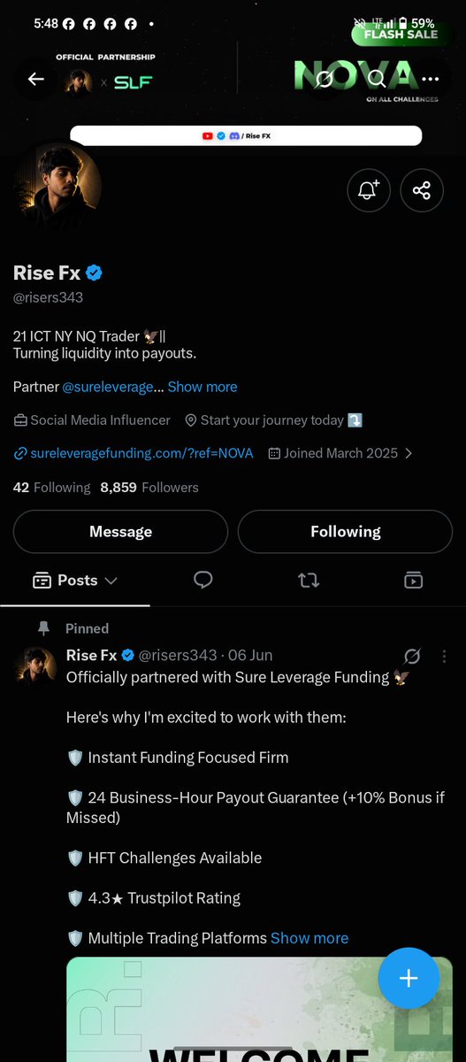 Tylamal's tweet photo. @risers343 @SureLeverage Followed everything plus Instagram.
SLF🚀🚀🚀 https://t.co/GuB3XMvanI