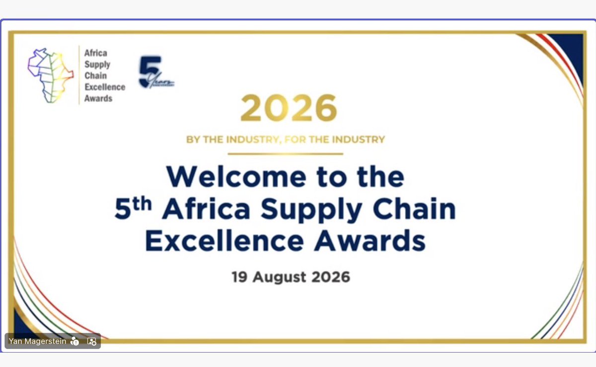 ClaudineMoore's tweet photo. Our client @Agility is nominated for an award at this years Africa Supply Chain Excellence Awards happening now in South Africa.

Best of luck to ALL the nominees but especially us! 🤩🎉 https://t.co/54bsEKeBXr