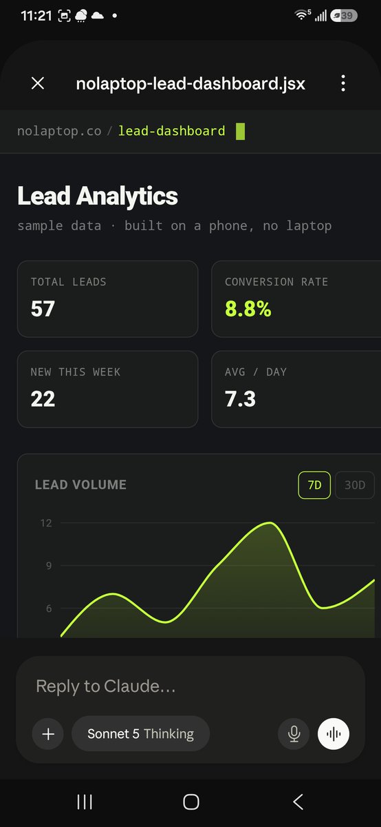 RogerHa99757215's tweet photo. Starting tomorrow: daily build logs, right here.
The full breakdown — prompts, tools, decisions — goes to Discord. Free to join, right now.
[https://t.co/iWDITpBb3N] https://t.co/zCGilasVQV