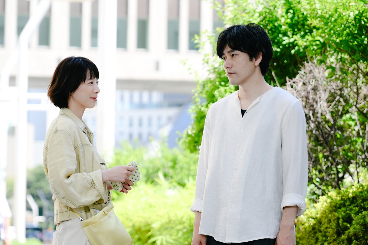 tshirts_tbs's tweet photo. 明日は第三金曜日
┈┈┈┈┈┈┈┈
第７話あらすじ

充はなぜ失踪したのか––––
ついに明かされる第三金曜日の真実
充が咲子に言えなかった本当の思いとは？

#蒼井優　#中島歩　#高橋文哉
#夏帆　#松山ケンイチ

￣￣￣￣￣￣￣￣￣￣￣￣￣
第7話 8月21日(金)よる10時
#第三金曜日
『#Tシャツが乾くまで』