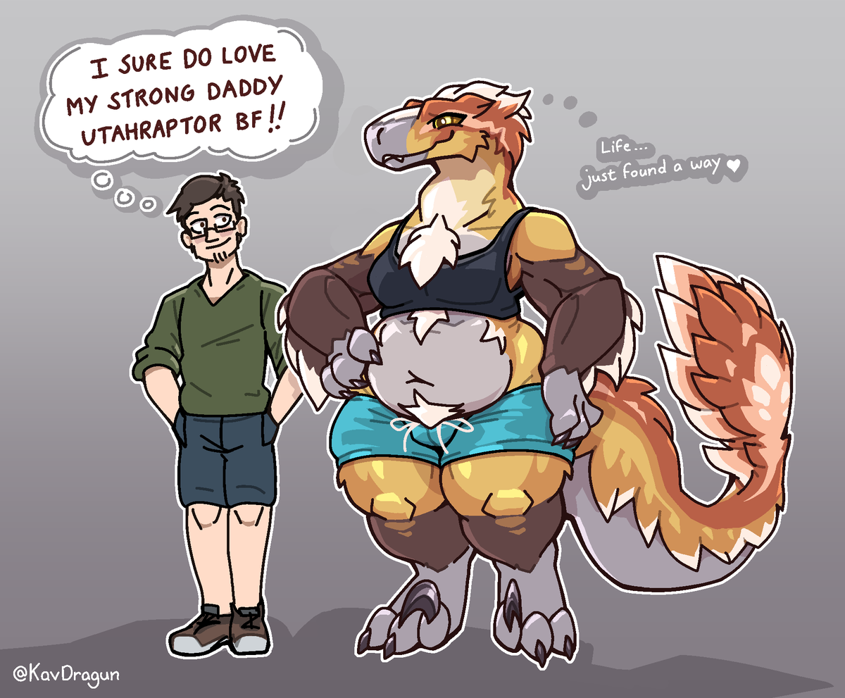 KavDragun's tweet photo. You want a raptor wife ?
Hmm, but what about fat raptor husband ? https://t.co/Td9uZuU5T1