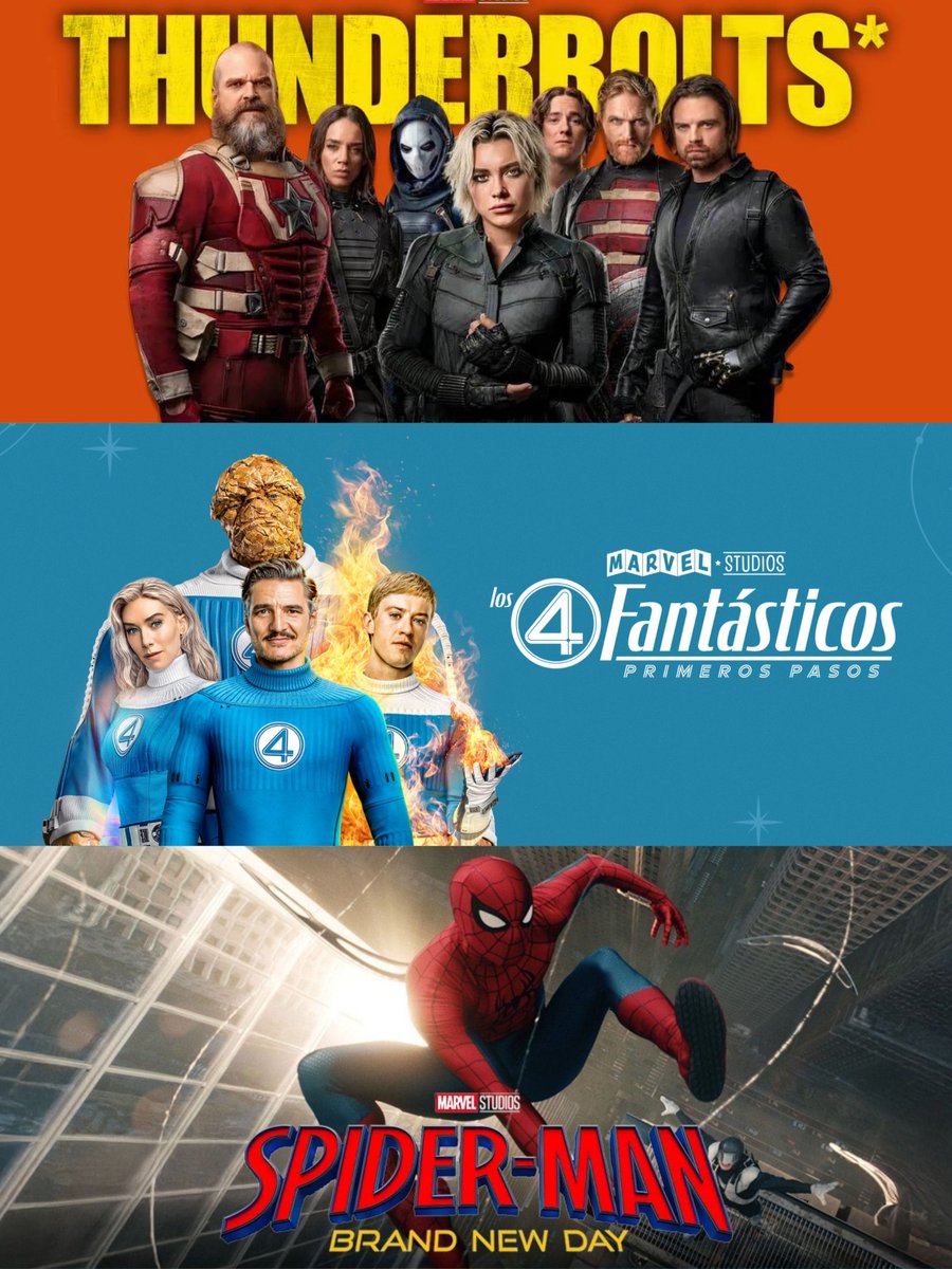 Luar_227's tweet photo. ¿Estamos todos de acuerdo en que las 3 últimas películas del UCM han mantenido un nivel de calidad muy alto? 🔥👀 https://t.co/l1pUo428Lv
