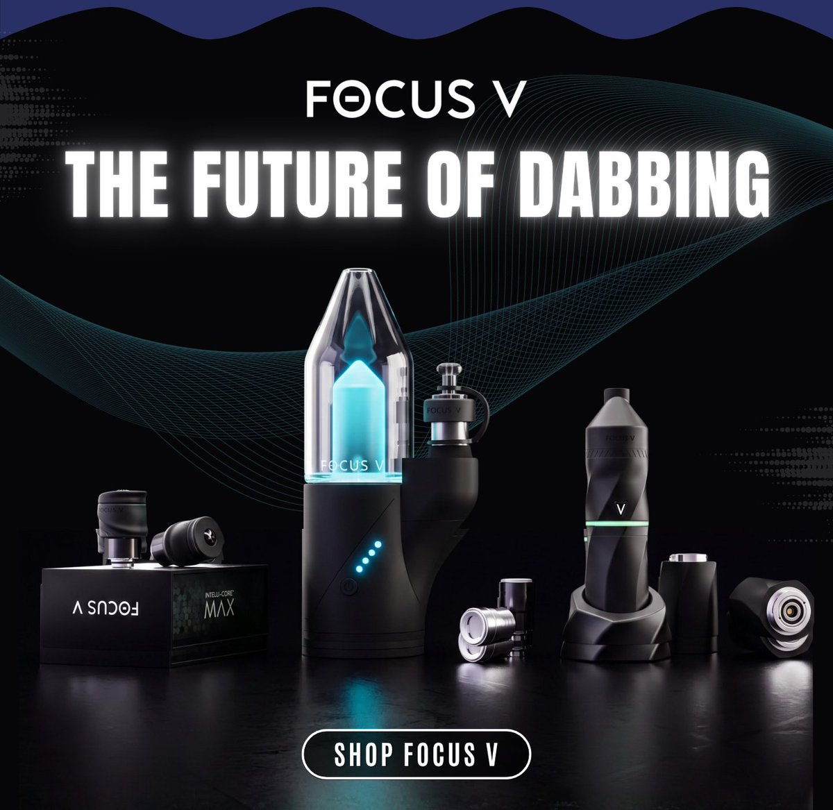 SmokeAndVapeCA's tweet photo. The future of dabbing. ⚡

Focus V at https://t.co/iYUHTRhVCt - up to 75% off
Free shipping on orders over $49 🇨🇦

Shop now: https://t.co/6GJmfMtg1e https://t.co/mcXCcf5pqv