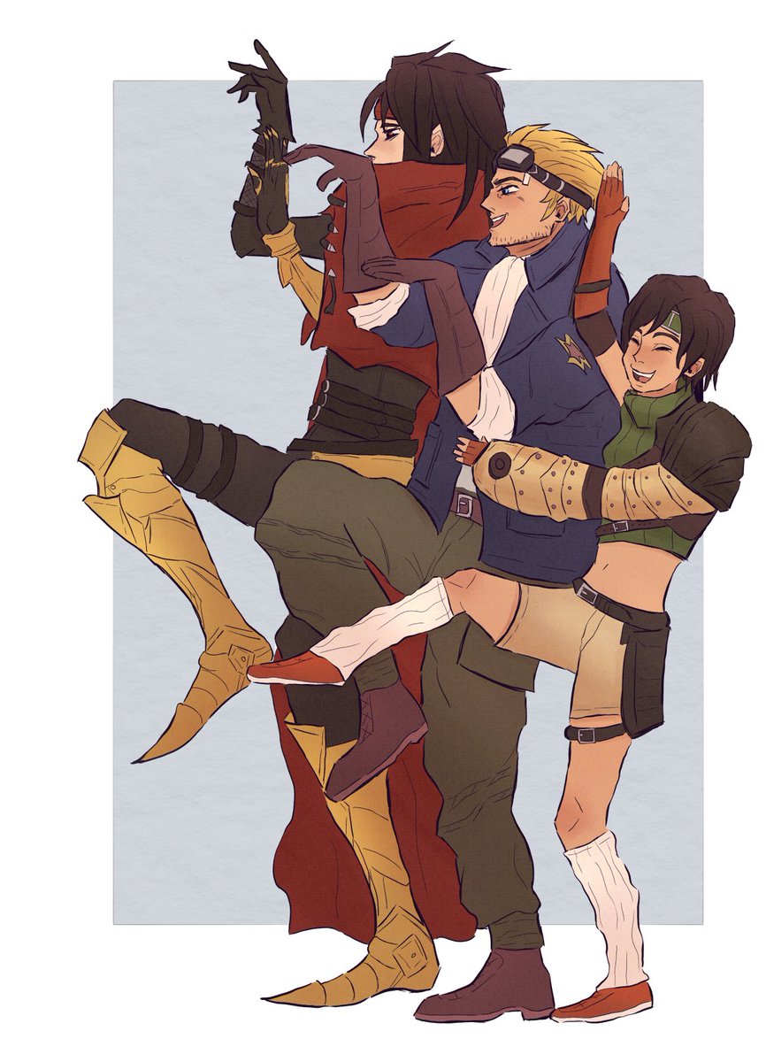 venuspenalty's tweet photo. chaos trio https://t.co/zvIbVgszKt
