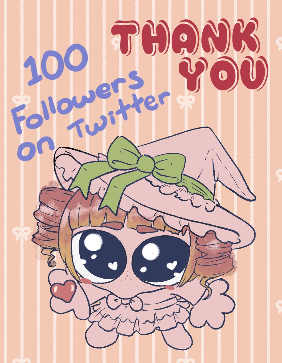 BerryMilkTee's tweet photo. Thank you for the 100! I know to some its a small milestone But 100 people, 100 supporters! It means so much to me💕
I do not care about numbers or follower count, because to me you guys are amazing people who saw something in my art &amp; vision.
And you cant put a number on that ♡ https://t.co/OjfCvDAyna