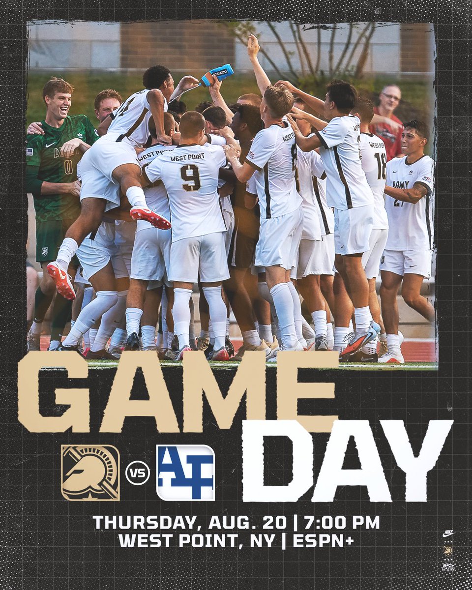 ArmyWP_MSoccer's tweet photo. Time to kickoff the 2026 season!

🆚 Air Force
🕐 7:00 p.m.
📍West Point, N.Y.
🏟️ Malek Stadium at Clinton Field
📊 https://t.co/3u5QT74mkI
📺 https://t.co/WCiYePejym

#GoArmy #BeatAirForce https://t.co/xt2oLhEo9r