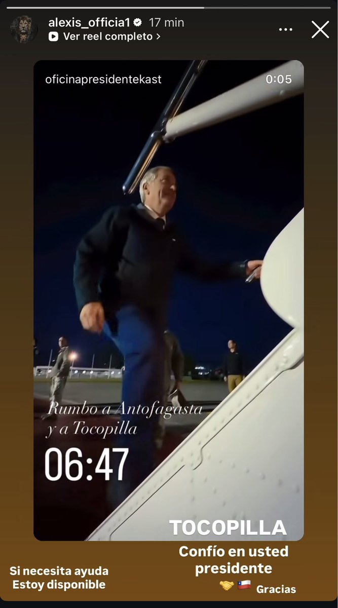 narbonachile's tweet photo. Están haciendo pico a Alexis por esta publicación? 
Hueón es Tocopilla, su pueblo, que está en el barro literalmente. 
Yo cacho que ese post lo hubiera hecho con cualquier Presidente,independiente del color político.
El barrabravismo político les hizo mierda las neuronas. Véanse. https://t.co/P9ay3zUEET