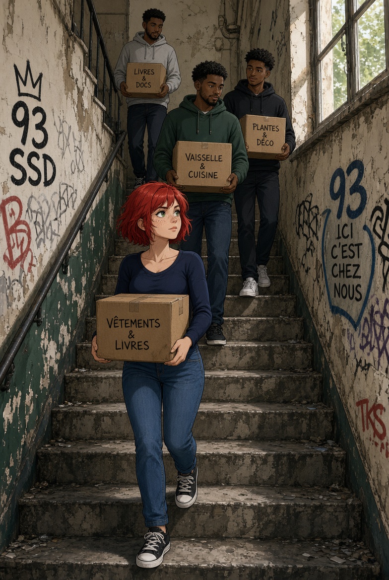 LilouJ19's tweet photo. Hier je n’ai pas posté car je devais conduire jusqu’à mon studio. J’ai commencé à l’aménager !

Le quartier a l’air sympa. Mais ma grand-mère, si elle était là, dirait : « C’est le grand remplacement » 🤣

Heureusement, de gentils voisins m’ont aidé à monter mes cartons !. https://t.co/iLWcl2w0ls