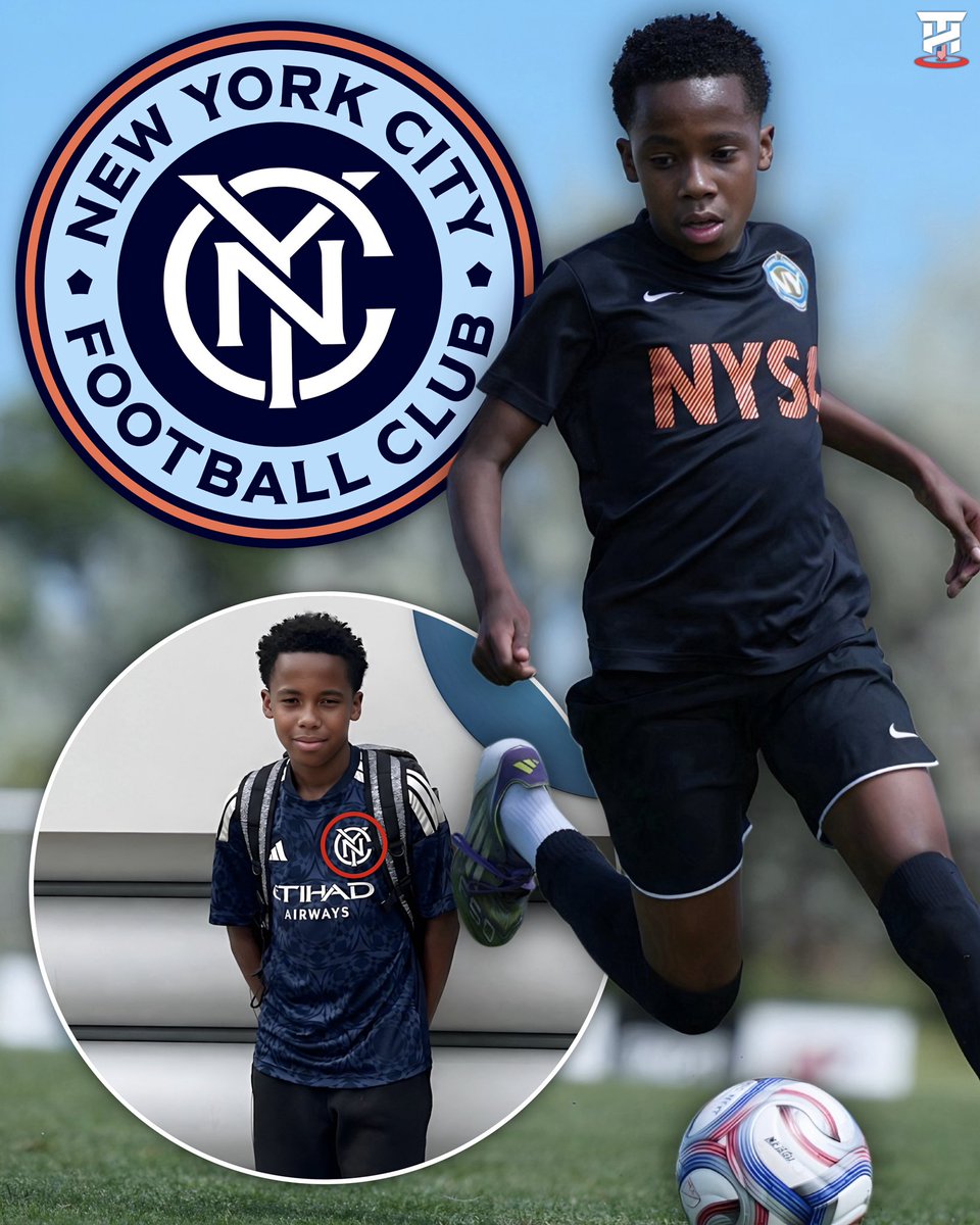 talenthunterus's tweet photo. Following a successful trial, New York City FC have signed U14 winger Essien Kankam.👀✍️

Essien has joined NYCFC from New York Soccer Club, where he spent the past 4 years.✅

From February to April, Essien had a trial with NYCFC, where he impressed enough to earn himself a spot in their academy this season.🙌

Another top addition to NYCFC’s academy.🤩👏