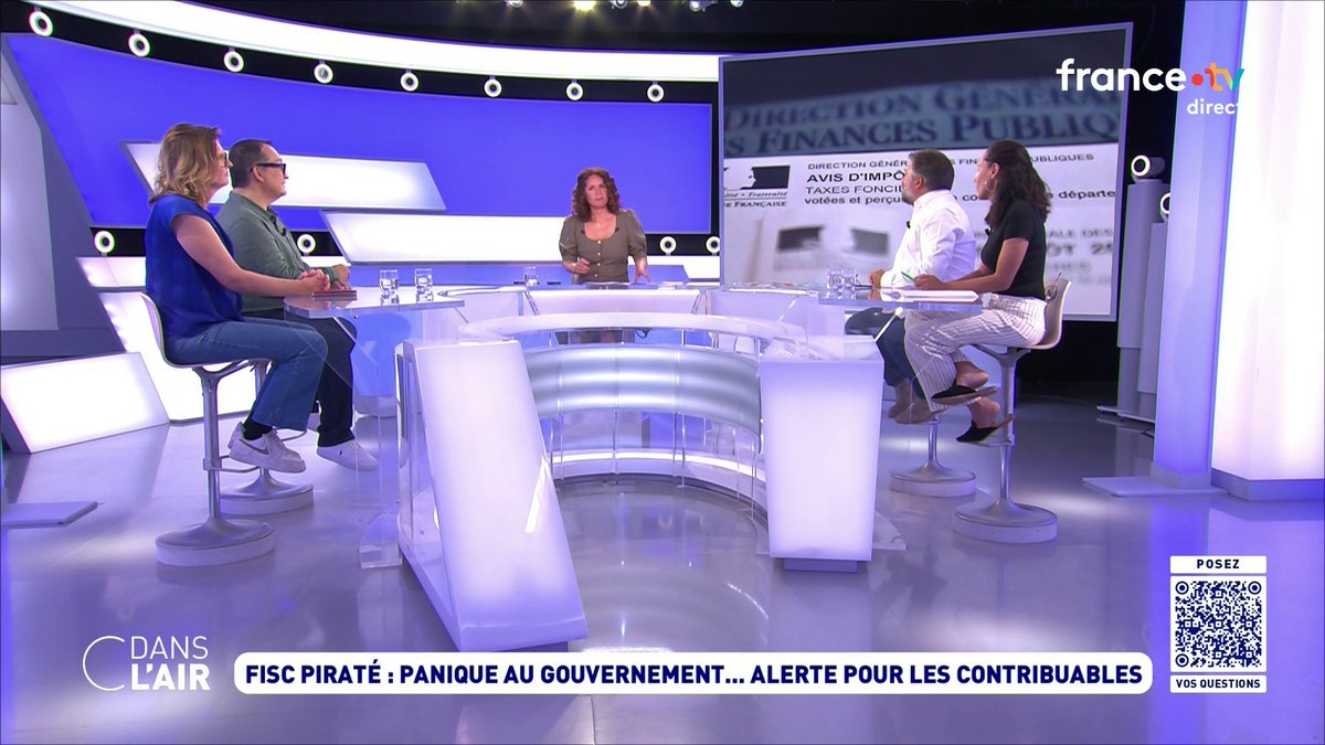 Cdanslair's tweet photo. ⬛ #Fisc piraté : panique au #gouvernement... alerte pour les contribuables
Retrouvez cette émission #cdanslair présentée par @Myriamencaoua en replay sur France 5 et sur toutes les plateformes de podcast : https://t.co/T9VCws957v
Bonne soirée, à demain !
#Hacking #Bercy https://t.co/5VmGjqBXsU