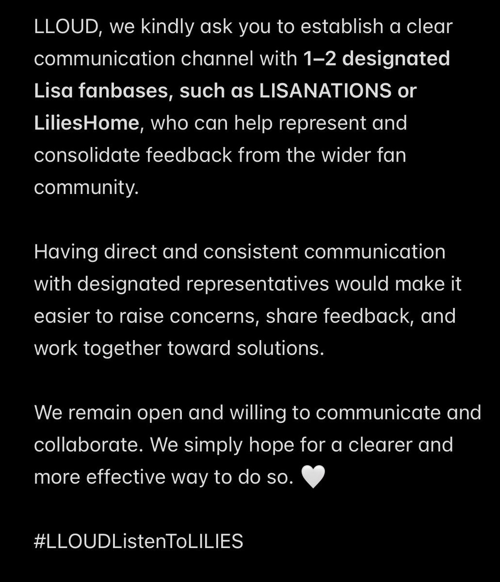 LISANATIONS_'s tweet photo. Please connect with @lisanations0327 or @lilieshome_ 💛 #LLOUDListenToLILIES 

@wearelloud https://t.co/qUWwH5yjJO