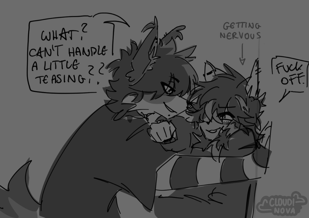 NovaStarDream_'s tweet photo. Zane x Richie Sketch Mmm We Love Gays https://t.co/dnczHeGmtH