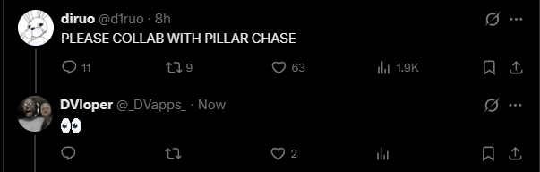 PilllarChase2N's tweet photo. 🚨NEWS🚨
PILLAR CHASE x GRANNY could be happen 👀
#pillarchase2 #granny https://t.co/iFlxChNb7l