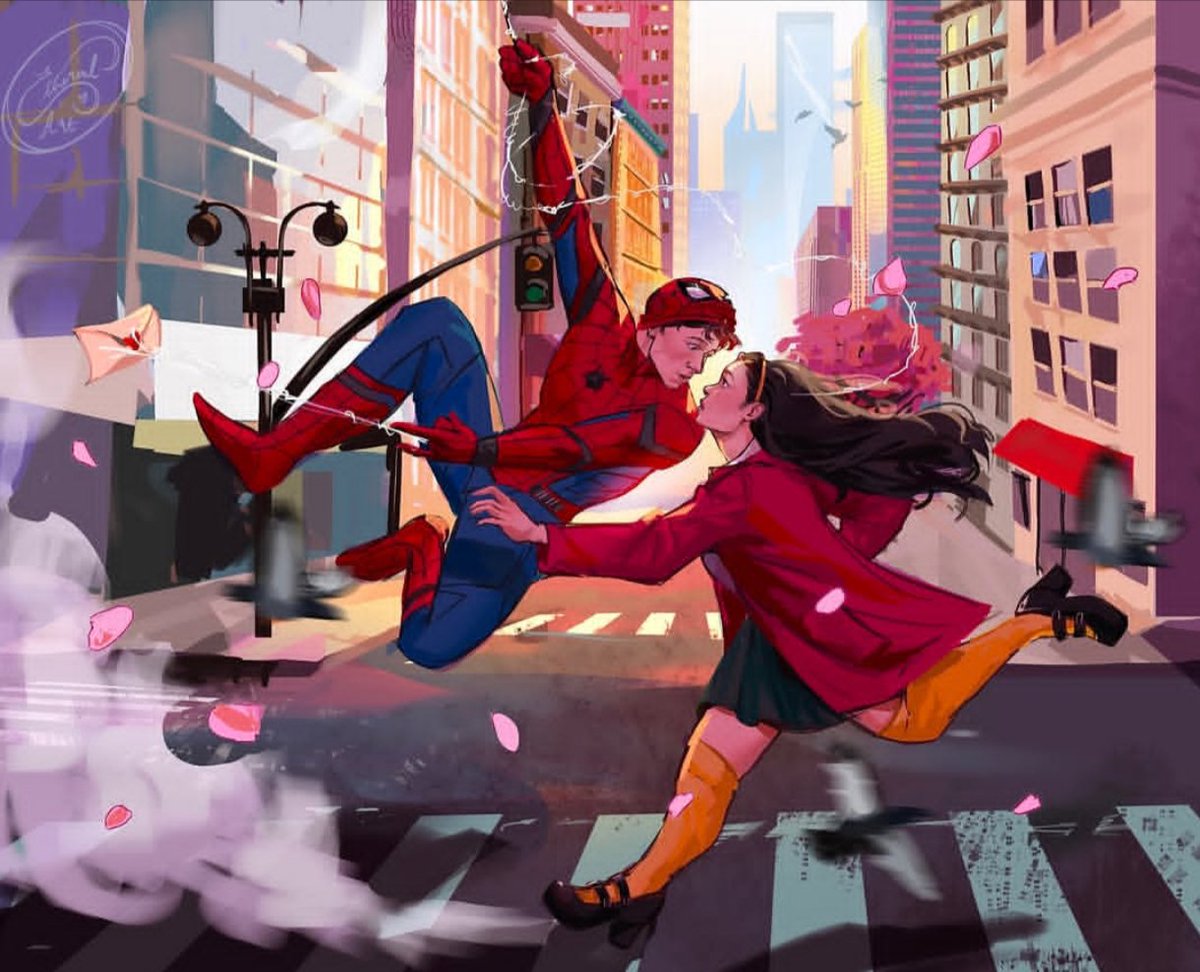 arvisheks's tweet photo. peter parker x lara jean is my new favourite https://t.co/HiDP0lPjxV
