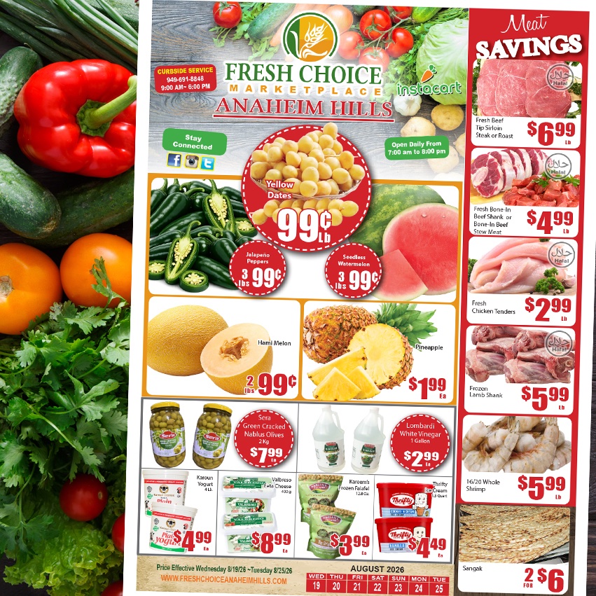 freshchoiceoc's tweet photo. Our latest weekly ad: https://t.co/5mcM5K9fnZ https://t.co/QZZojrep2c