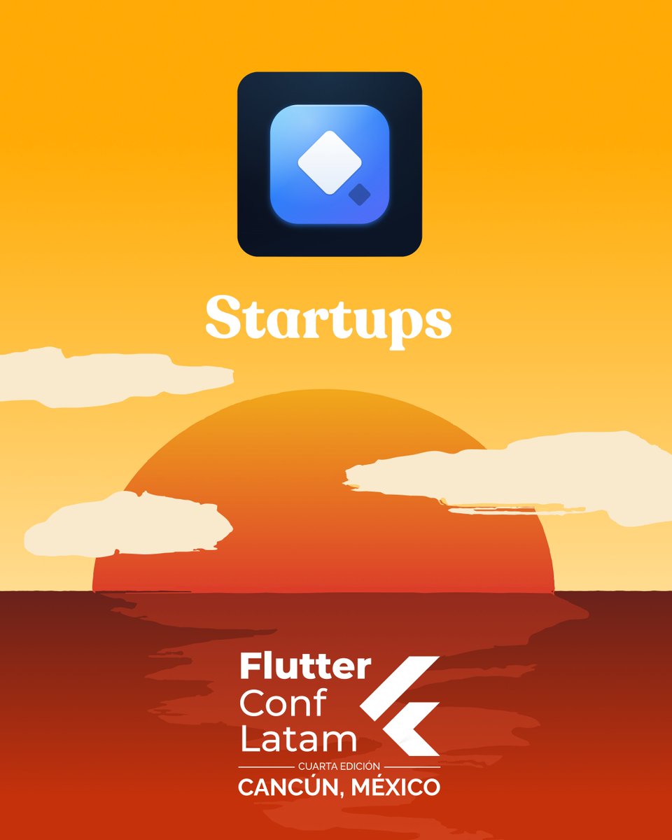 FlutterConfLAT's tweet photo. Welcome DevStampBook! | ¡Le damos la bienvenida a DevStampBook!

Más info: https://t.co/rbzHKzrQ3b | More info: https://t.co/rbzHKzrQ3b

🗓️ 22 y 23 de septiembre | September 22–23
📍 Cancún, Quintana Roo, México
🎟️ https://t.co/BOMOKAoGPE

#flutterconflatam #flutter #startups https://t.co/8DaZ3Dj1GQ