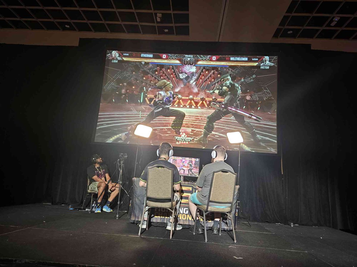 TheKompetitor's tweet photo. Travelling with the @cleveland_fgc has been such an experience this year for Frosty, CB, and CEO! The support in our group is crazy, everyone is watching each other's games, filming, pep talks, practicing, etc. To think we started running locals less than a year ago is wild... https://t.co/2O7yDAEGRi
