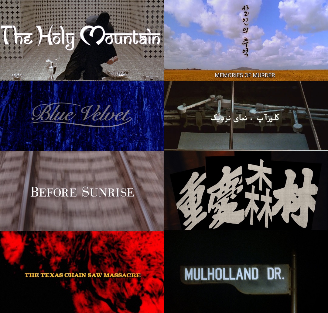 auteurhouse's tweet photo. Some films I wish I could watch for the first time. https://t.co/Iy8gl4IEFM