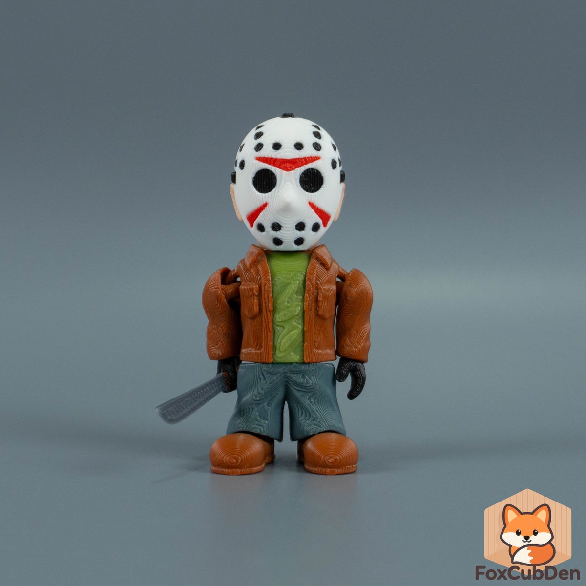 FoxCubDen's tweet photo. 🏕️Flexi Jason Voorhees🪓
Available on Patreon and Cults3D                    
#3DPrinting #stl #3dprint #Patreon #Cults3D #3mf #fanart #printinplace #bambulab https://t.co/AlcnWPfTwm