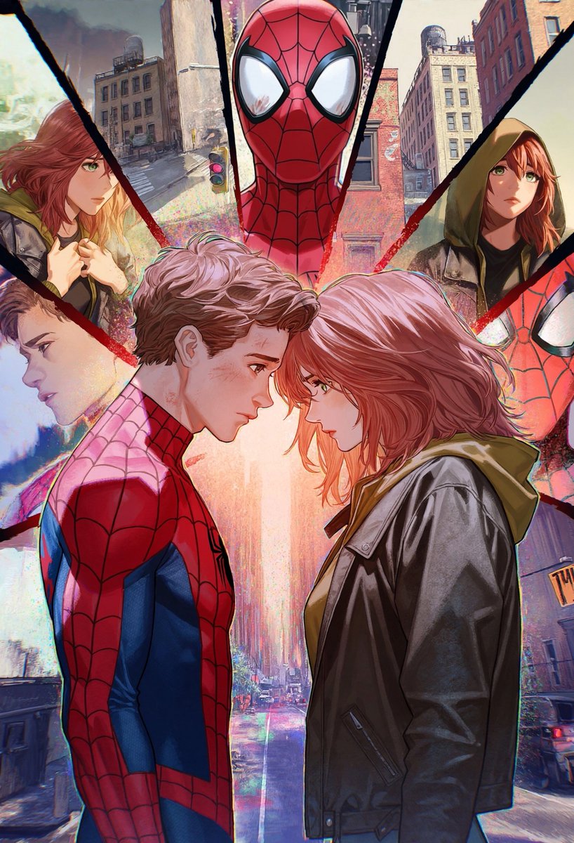 CCICC1024's tweet photo. Peter and Jean  -3   #spiderman #spidermanbrandnewday #PixAITsubakiV3 https://t.co/5iVjz14qCi