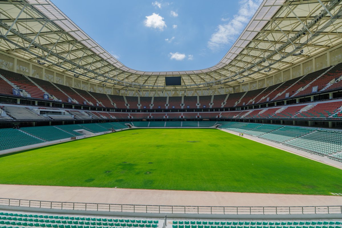 UDAKenya's tweet photo. Delivering The Plan: The iconic Raila Odinga Talanta International Stadium. https://t.co/oALhjAYNpi