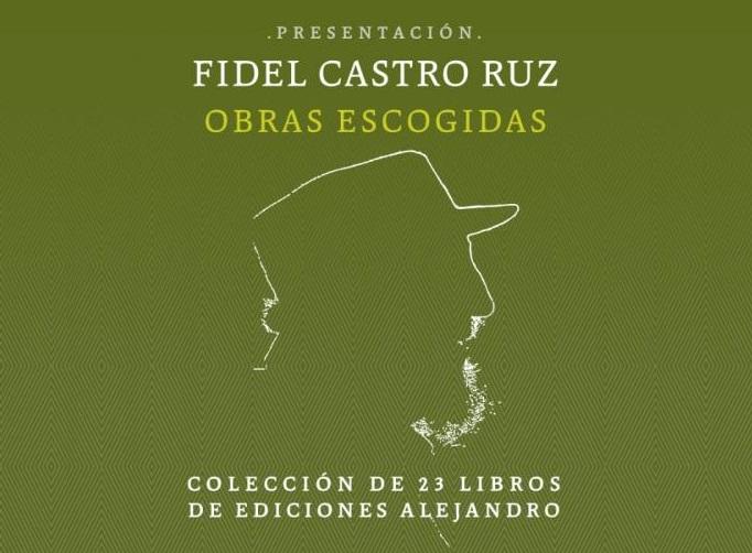 PresidenciaCuba's tweet photo. 🇨🇺| La colección completa de las Obras Escogidas de Fidel Castro Ruz, en su edición digital, está disponible para su descarga gratuita en nuestro sitio web.

🔗| Aquí se lo compartimos:

https://t.co/7DPIArZUYL https://t.co/9FElQUhhz9