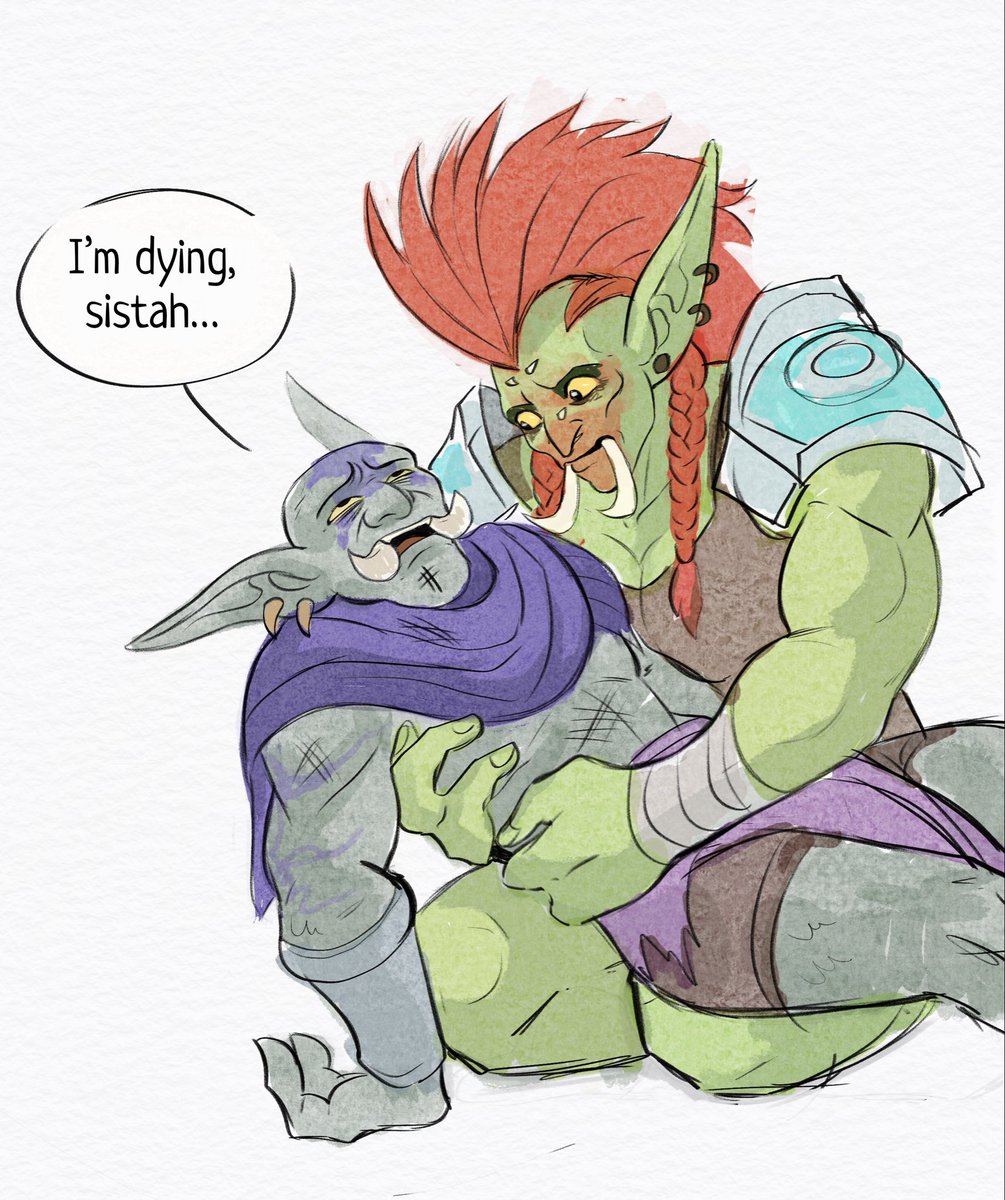 Anielina13's tweet photo. SPOILERS!!!!!!!

The latest cinematic be like:

#warcraft #worldofwarcraft #warcrafttroll #amani #zuljan #zuljarra #zulaman https://t.co/7QfG22v7rx