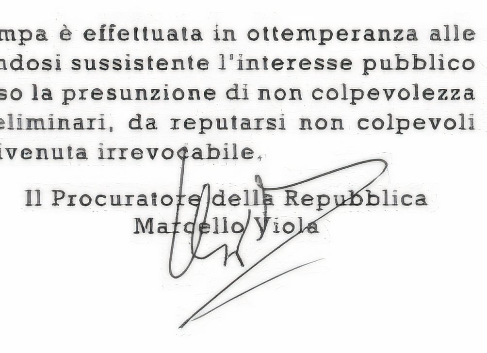 diavolista06's tweet photo. @QuotidianoBN Ma andiamo a vedere chi ha firmato il documento. 
#tuttapposto https://t.co/2gp6XZ8zAb