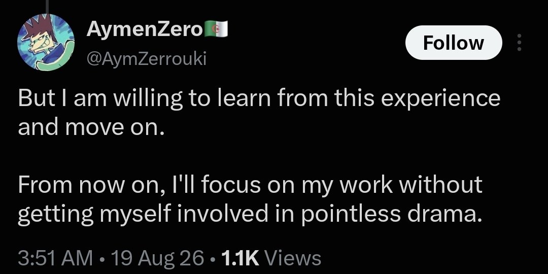 _Unkn0wingly_'s tweet photo. My bad that me getting stalked and potentially doxxed is just pointless drama for you, Aymen. Is the age of consent pointless for you as well? https://t.co/4xLiNWYQTC