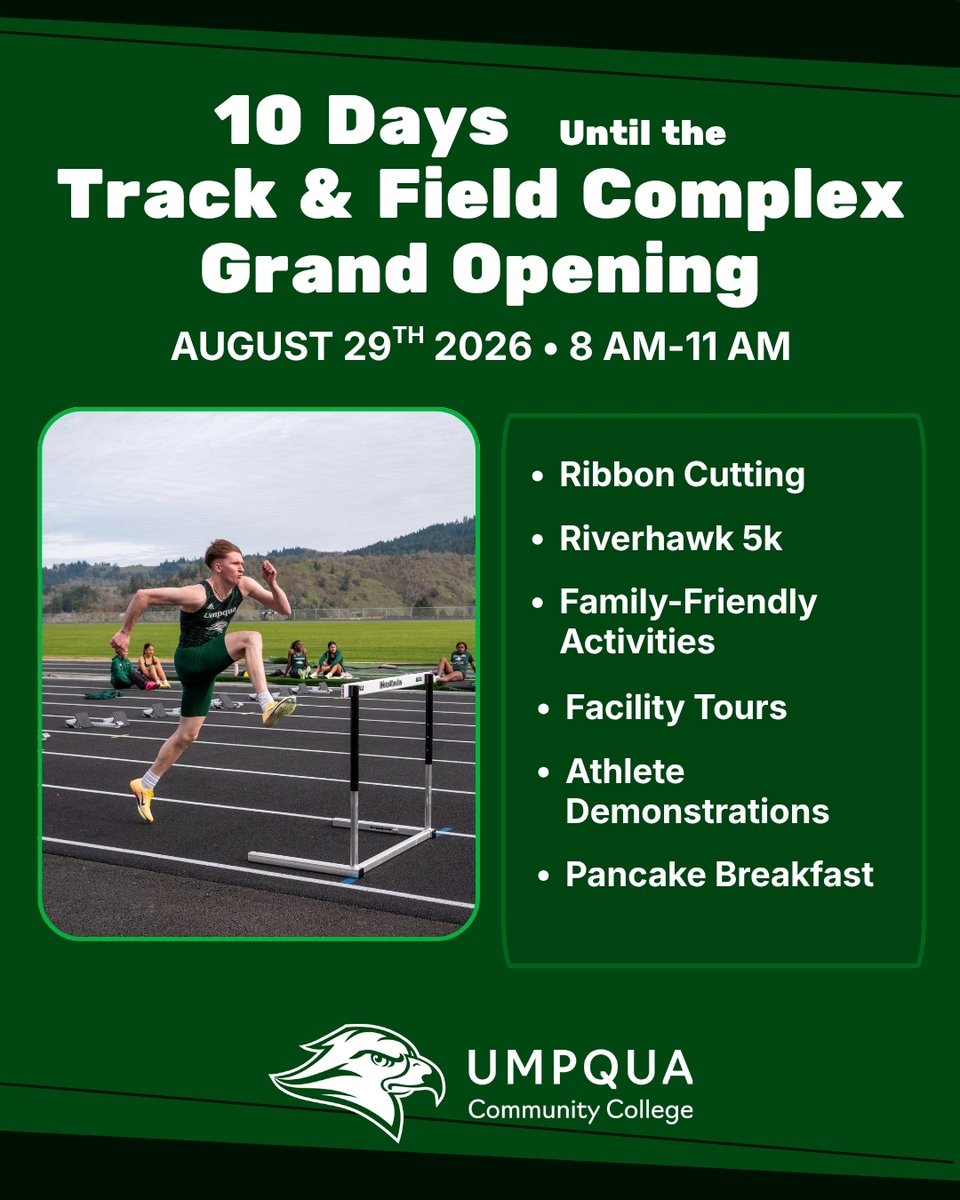 umpquacc's tweet photo. Whether you're running for a personal best or just want to be part of the celebration, we'd love to see you at the starting line.

🏃 This is a free community event, but we kindly ask that you RSVP at the following link – https://t.co/OxlOpPBkeT https://t.co/7EOSSl2bfS