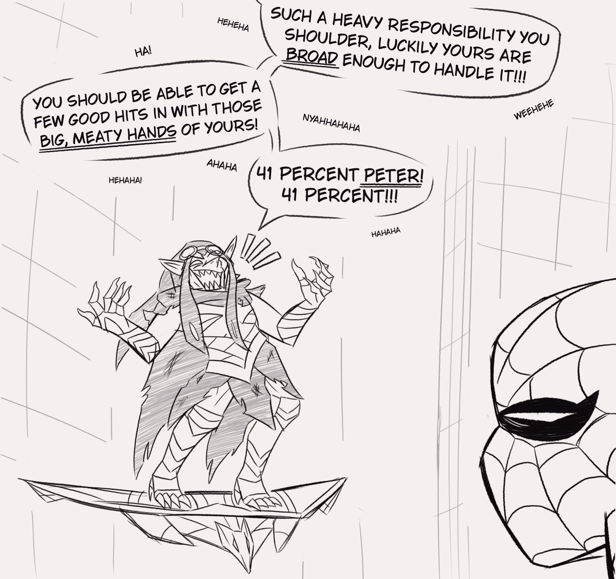 nebulimes's tweet photo. This is week’s issue: Petra faces the greatest villain of all - ignorance

#petraparker #spiderman https://t.co/a3B9ve0ABG