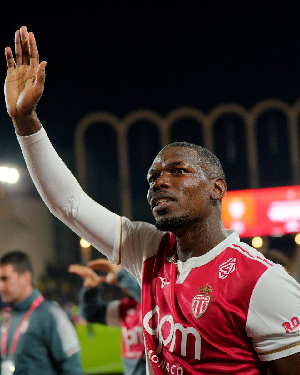 paulpogba's tweet photo. Thank you, Monaco 🇲🇨
To the President, the staff, my teammates and to you, the fans, thank you for your trust and your support from day one to the last.

It wasn’t the journey I had imagined, but this is where I found my way back onto the pitch, and for that I’ll always be grateful.
Monaco will always hold a special place.

Daghe Munegu ! ❤️
