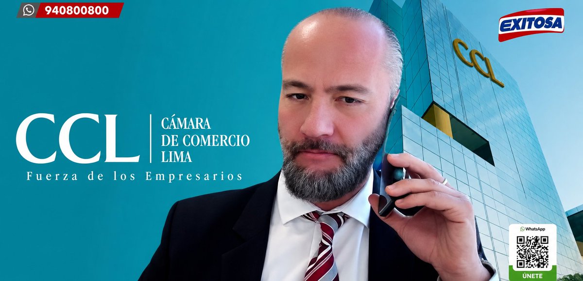 camaradelima's tweet photo. #Entrevista | Vía @exitosape 

✍️ ¡Medidas urgentes ante El Niño! 

🚨 Carlos Posada (@ceposada), director Institucional de la #CCL, destacó las medidas normativas propuestas por el gremio empresarial para reaccionar rápidamente ante el Fenómeno #ElNiño. Entre ellas, se busca proteger el empleo y garantizar el uso transparente y oportuno de los recursos.

📌 Asimismo, resaltó la atención prioritaria de la presidenta #KeikoFujimori a las regiones que ya vienen siendo afectadas por el fenómeno climático.

Mira la entrevista aquí ➡️ https://t.co/uGfCcXsx8A

Lee las propuestas aquí ➡️ https://t.co/b2FLBi1qDb

#Ahora #Actualidad

@Agencia_Andina @Gestionpe @larepublica_pe @elcomercio_peru @peru21noticias @ExpresoPeru @exitosape @RPPNoticias @ForbesPeru @EconomiaRevista @Latina_Noticias @americatv_peru @PanamericanaTV @atv_noticias @noticias_tvperu

@presidenciaperu | @pcmperu | @midagriperu | @MTPE_Peru | @MEF_Peru