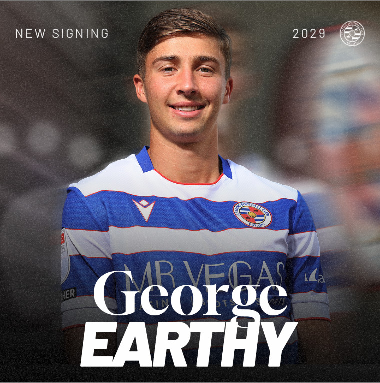 ReadingFC's tweet photo. Earthy is a Royal! 💙

We're delighted to announce the signing of George Earthy from West Ham United for an undisclosed fee.