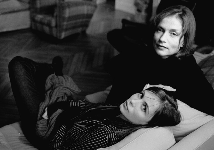 Erikaemmaly's tweet photo. Isabelle Huppert &amp; Emmanuelle Béart https://t.co/EmIfh36eeH