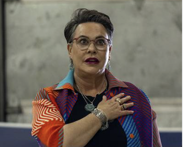 StatisticUrban's tweet photo. It really is amazing that Wyoming's next Senator, a hard-right conservative, looks exactly like a decolonialist lesbian college professor. https://t.co/25xI0c0pnG