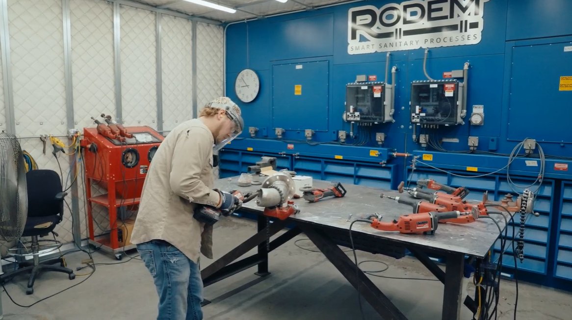 RodemProcess's tweet photo. A lot of the equipment we build is made for one specific plant and one specific process. If you've got a project that doesn't fit anything in a supplier's catalog, give us a call.

Learn More: https://t.co/lmUCb7b3JY

#CustomFabrication #SanitaryEquipment #ProcessEngineering https://t.co/wAXU3UlS9y