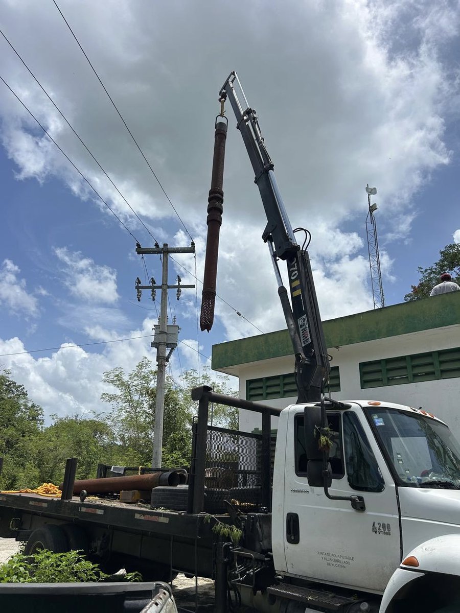 FTorresRivas's tweet photo. Con estos trabajos seguimos fortaleciendo la operación de la infraestructura hidráulica de la JAPAY para brindar un mejor servicio a nuestros usuarios. https://t.co/srpsCQy3wG