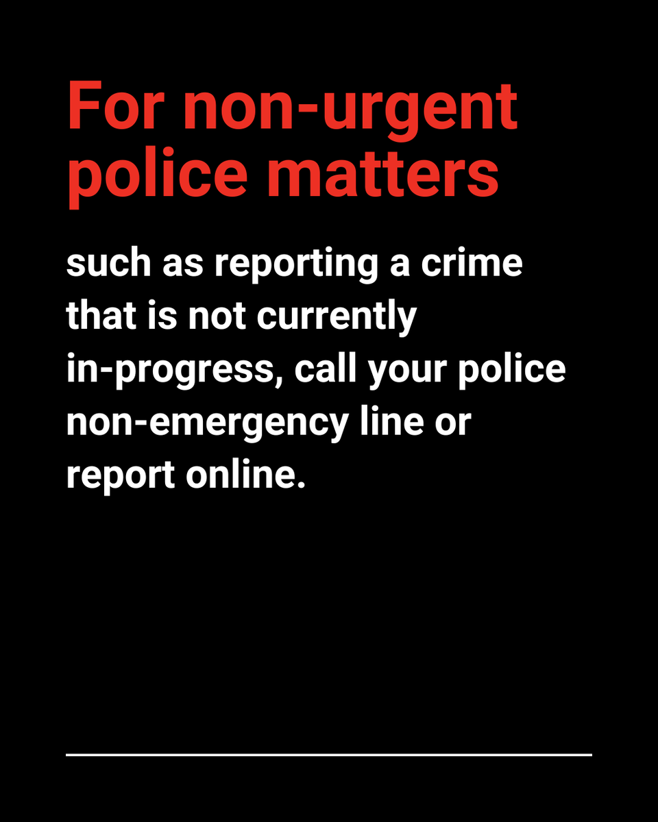 EComm911_info's tweet photo. Do you know when to call 9-1-1? 

9-1-1 is for police, fire, or medical emergencies when immediate action is required: someone’s health, safety or property is in jeopardy or a crime is in progress.

See examples of when to call: https://t.co/zsLbB7U5Rg https://t.co/SQG7zUW3Xh