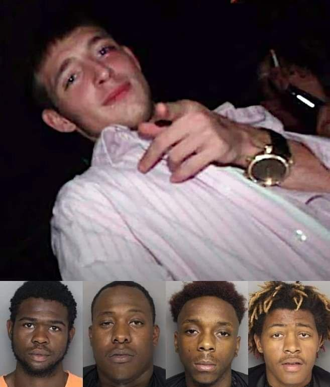 UltraDane's tweet photo. Today marks another anniversary most people choose not to remember, the murder of a White young man, Christopher Satterfield, by the same exact beasts who find murder akin to breathing or sleeping. I'm not joking, they are fucking savages (just look at them) and you will quickly come to the conclusion they are primitive animals who belong in a zoo... the vermin, the depravity, the pure evil.

Christopher was found dead next to his car. One of the venomous human-appearing animals, kind of learned how to speak English, just enough that was intelligible to set up a meeting with Chris to sell a set of used speakers to ''Shake Curry'' and ''Shamar Sullivan'', but instead they robbed and shot him. They got 2 junk speakers worth $30 and Chris' debit card... Chris got shot multiple times over that.

He didn't die on the spot, Chris managed to drive away, but he was chased by ''Shake and Shamar'', as well as ''Desmond Jackson and Elijah Williams'' in a second car. Chris crashed not far away, and his human-appearing demon assailants caught up to him and hit him with another flurry of bullets, ending the 25-year-old's life.

I hate them.