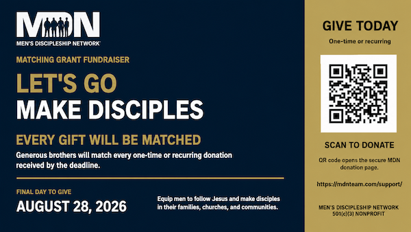 scottmcaesar's tweet photo. You may never teach a Bible study. 

You may never lead a men’s group. 

But you can help us reach the men who will.

𝘾𝙇𝙄𝘾𝙆 𝙏𝙃𝙀 𝙇𝙄𝙉𝙆 𝘼𝙉𝘿 𝙇𝙀𝙏'𝙎 𝙂𝙊 𝙈𝘼𝙆𝙀 𝘿𝙄𝙎𝘾𝙄𝙋𝙇𝙀𝙎:
https://t.co/smd04WSuvU https://t.co/dZLLTSKwUh