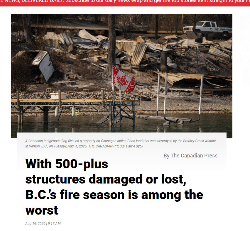 dsimieritsch's tweet photo. Over 500 homes / structures have burned down in BC this year.
David Eby has committed $0 for new waterbombers, relying on hiring bombers when needed which clearly isn't working.
David Eby has also committed $1.45 BILLION to bailout condo developers who can't sell overpriced condos no one wants.
Careful who you vote for.