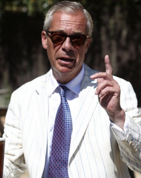 Tush27J's tweet photo. Nigel Farage.
Reform will end “something for nothing” Britain. 

Says the man paid £98,599 and can't be bothered to turn up to Parliament or Clacton - unless he wants something.

Bloody grifter didn't even turn up for the recent Clacton by-election count. A by-election he started https://t.co/BXBCmINfQM