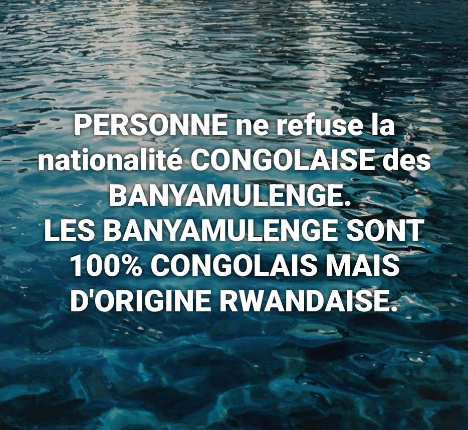 bettyMuzalendo's tweet photo. Les #Banyamulenge doivent assumer ce fait historique. https://t.co/b2cvMXjBT8