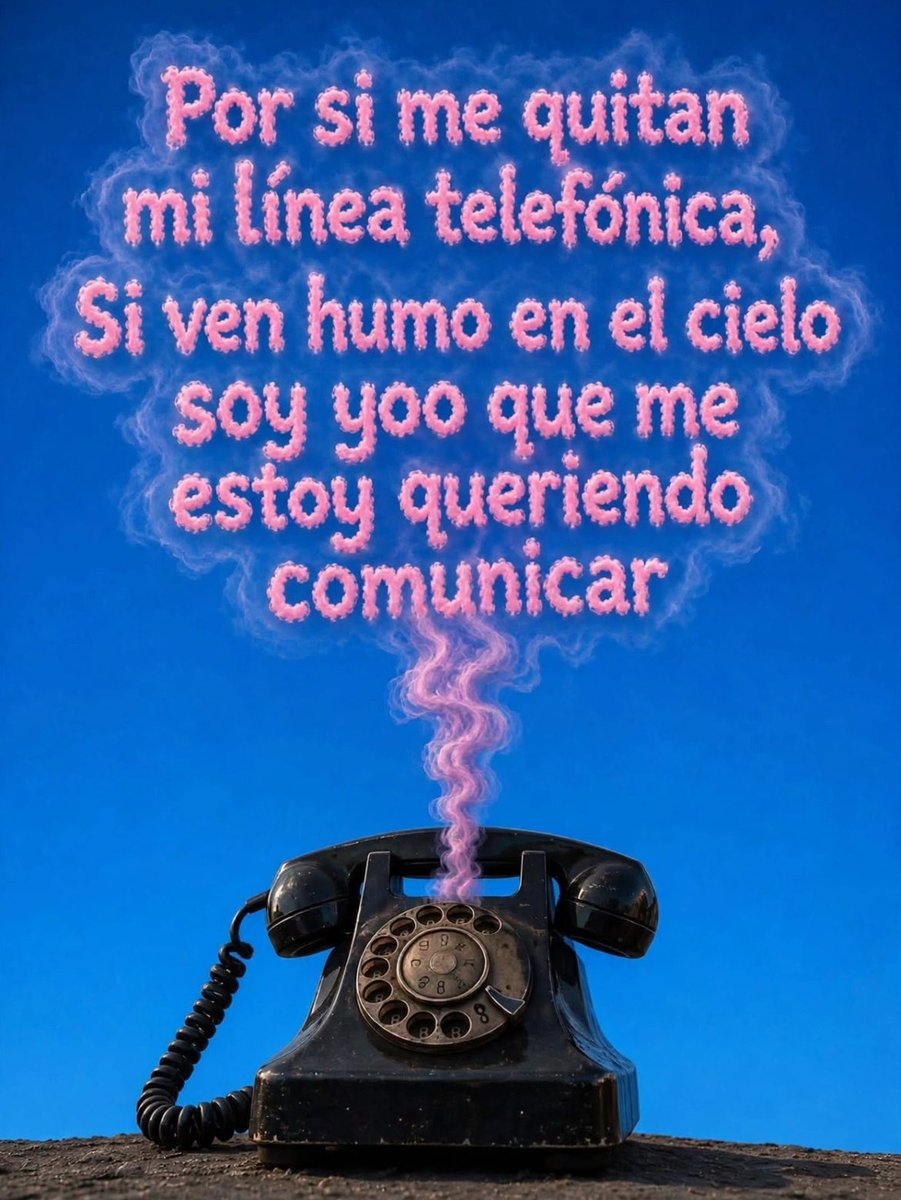 RousiRossy's tweet photo. Aviso importante: Si no contesto es porque me quitaron la línea, no porque no quiera chismear. Atte: La del humo rosa 💨📞🤣
#lineatelefonica https://t.co/jVZGXxLQ2O