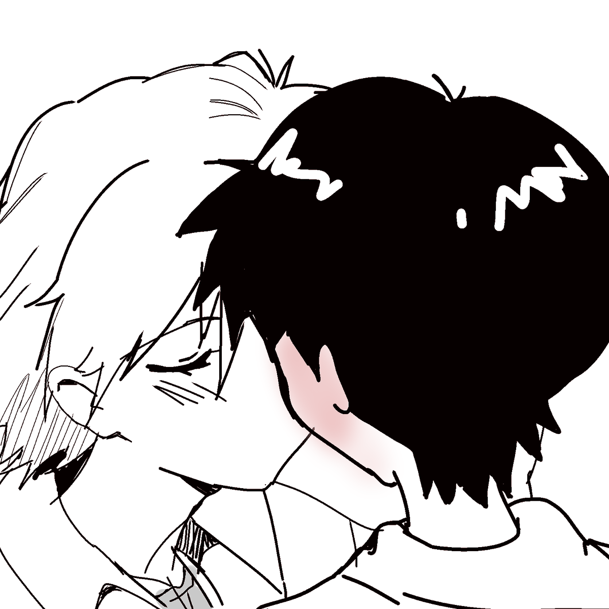 236kawoL's tweet photo. He found out Shinji is a boy kisser https://t.co/GAHV7kuhxP