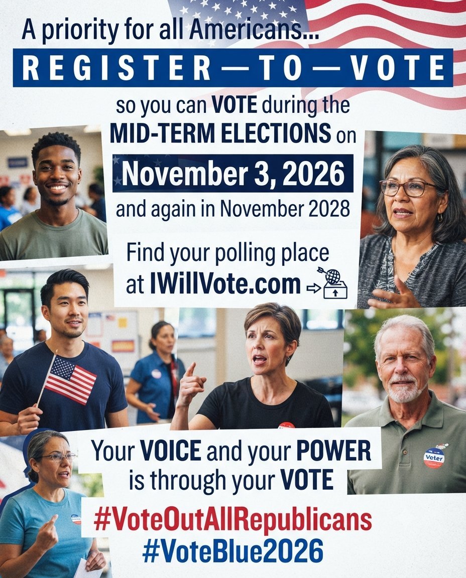 Denise10231976's tweet photo. #VoteBlue2026 https://t.co/JcwKanyYiE
